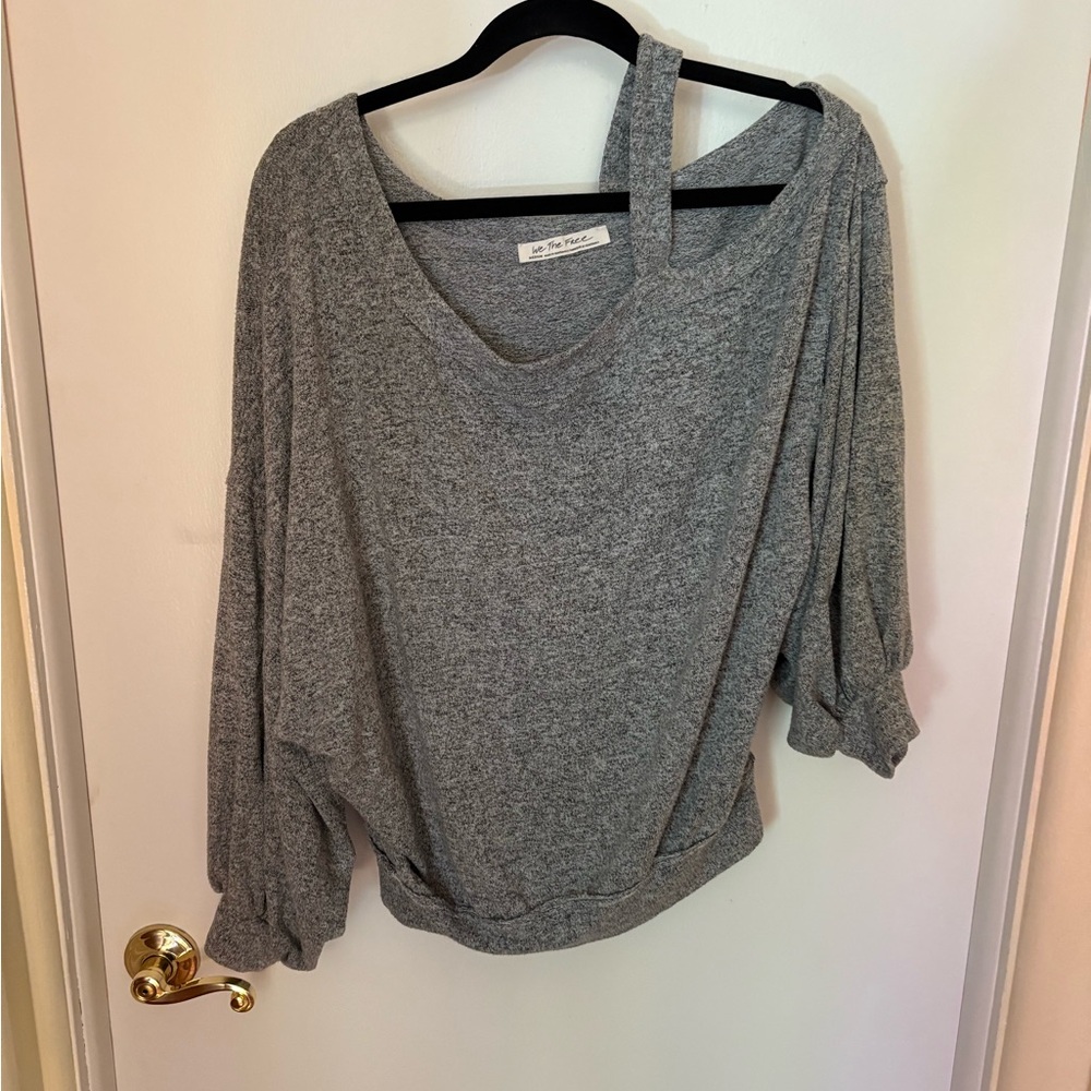 Free People Cold Shoulder Top